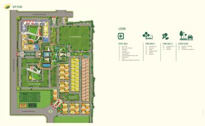 Project Image of 1210.4 - 2571.39 Sq.ft 3 BHK Villa for buy in Mahima Sansaar Phase II Spring Villa