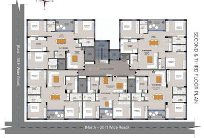 Project Image of 1071.0 - 1892.0 Sq.ft 2 BHK Apartment for buy in Adiilakshmi Crystal