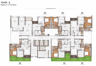 Project Image of 596.54 - 1488.86 Sq.ft 1 BHK Apartment for buy in Gera Island Of Joy Project B
