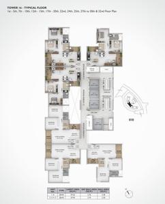 Project Image of 641.0 - 645.0 Sq.ft 2 BHK Apartment for buy in Paranjape Orion