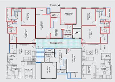 Project Image of 332.71 - 375.45 Sq.ft 1 BHK Apartment for buy in Dhruv Residency