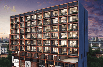 Project Image of 0.0 - 396.87 Sq.ft 1 BHK Apartment for buy in Nahar Yuu Nova