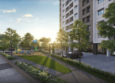 Project Image of 702.0 - 1059.61 Sq.ft 2 BHK Apartment for buy in Alembic Veda II