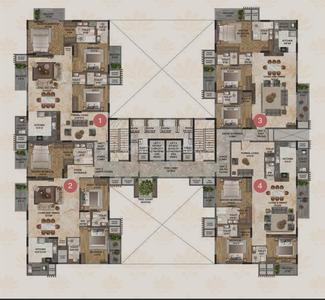 Project Image of 2480.0 - 2668.0 Sq.ft 3 BHK Apartment for buy in Magnolia Delight