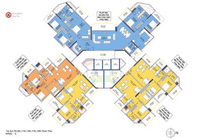 Project Image of 926.0 - 2621.0 Sq.ft 2 BHK Apartment for buy in Shree Venkatesh Skydale Phase 1