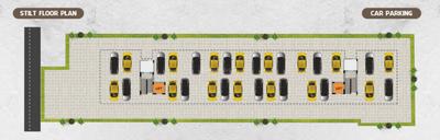 Project Image of 963.0 - 1005.0 Sq.ft 2 BHK Apartment for buy in Sri Bhagya Rathis Luxury