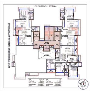Project Image of 567.0 - 1521.0 Sq.ft 1 BHK Apartment for buy in Harshmaan Crescent Heights