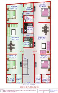 Project Image of 800.0 - 1100.0 Sq.ft 2 BHK Builder Floor for buy in Lakshya Residency