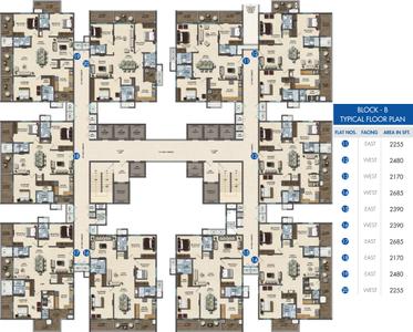 Project Image of 2170.0 - 2685.0 Sq.ft 3 BHK Apartment for buy in Lansum Oxygen Towers