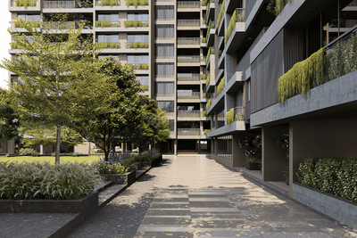 Project Image of 2327.8 - 4510.83 Sq.ft 4 BHK Apartment for buy in Samor The Gold Skyvilla