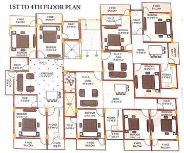 Project Image of 1307.0 - 1522.0 Sq.ft 3 BHK Apartment for buy in Devanshi Prem Enclave