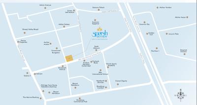 Project Image of 560.8 - 928.0 Sq.ft 2 BHK Apartment for buy in Shree Sparsh Skyview