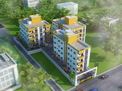 Project Image of 678.0 - 1263.0 Sq.ft 2 BHK Apartment for buy in SB Sananda Greens