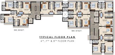 Project Image of 56.94 - 655.63 Sq.ft 1 BHK Apartment for buy in Sudarsan Panchsheel