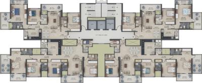 Project Image of 1153.35 - 1650.75 Sq.ft 3 BHK Apartment for buy in Supreme Estia Phase II