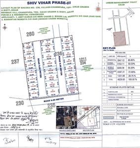 Bihari Shiv Vihar Phase 3 Layout Plan 1