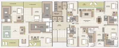 Project Image of 2890.65 - 4331.4 Sq.ft 4 BHK Apartment for buy in Avadh Miliana