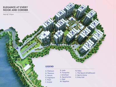Project Image of 1214.0 - 2650.0 Sq.ft 2 BHK Apartment for buy in Indis PBEL City Tower N Ruby
