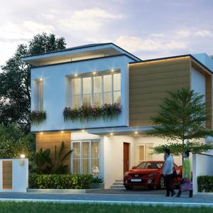 Project Image of 1201.0 - 1652.0 Sq.ft 3 BHK Villa for buy in Level 100 Eco One