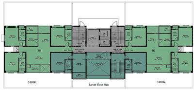 Project Image of 1675.0 - 1993.0 Sq.ft 2.5 BHK Apartment for buy in Hiland Golf Greens