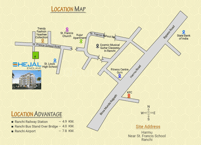 Project Image of 1358.0 - 1489.0 Sq.ft 3 BHK Apartment for buy in Deeps Shejal Encalve