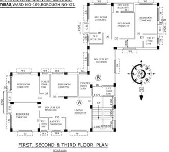 Project Image of 1153.0 - 1197.0 Sq.ft 3 BHK Apartment for buy in Cornerstone Udita