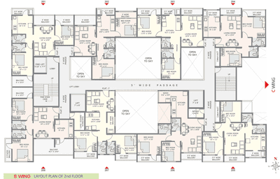 Project Image of 0.0 - 901.0 Sq.ft 2 BHK Apartment for buy in Mangalmurti Residency