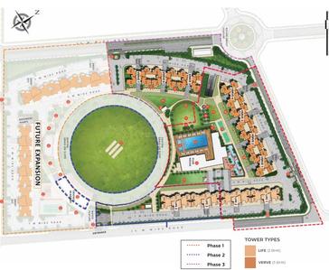 Project Image of 0.0 - 827.75 Sq.ft 3 BHK Apartment for buy in Eldeco Live By The Greens Phase III