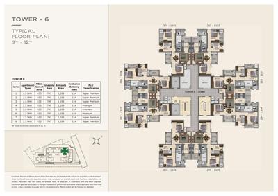 Project Image of 428.0 - 1106.0 Sq.ft Studio Studio Apartment for buy in Provident Capella 2