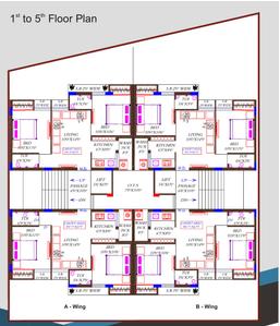 Project Image of 582.18 - 582.71 Sq.ft 2 BHK Apartment for buy in Gatral Radhe Krishna Appartment