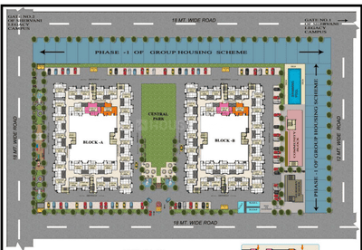 Project Image of 580 Sq.ft 1 BHK Apartment / Flat for sale in Dhoomanganj for Rs. 4200000