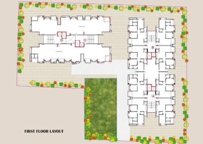 Project Image of 911.81 - 920.74 Sq.ft 3 BHK Apartment for buy in V Gajjar Snehal Exotica