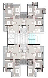 Project Image of 851.32 - 891.36 Sq.ft 3 BHK Apartment for buy in Vivaan Oliver