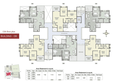 Project Image of 685.88 - 940.23 Sq.ft 2 BHK Apartment for buy in Dharmavat Sunder Sanskruti Phase 4