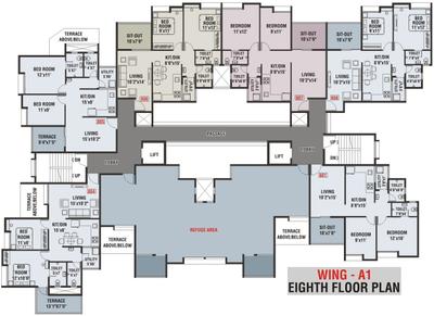 Project Image of 296.0 - 581.0 Sq.ft 1 BHK Apartment for buy in Shree Lake Life Phase 1