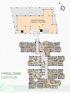 Project Image of 702 Sq.ft 2 BHK Apartment / Flat for sale in 79 Tilla for Rs. 4350000