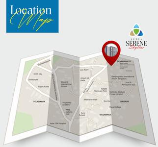 Project Image of 1216.0 - 1655.0 Sq.ft 2 BHK Apartment for buy in Surya Serene Skyline