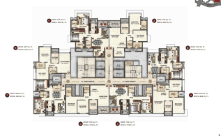 Project Image of 581.0 - 700.0 Sq.ft 2 BHK Apartment for buy in Marathon Nexzone Zodiac 2