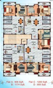 Project Image of 726.0 - 1535.0 Sq.ft 2 BHK Apartment for buy in N B Vrindavan Garden