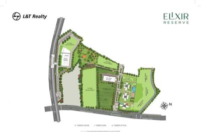 Project Image of 949.7 - 1963.44 Sq.ft 3 BHK Apartment for buy in Dove At L And T Realty Elixir Reserve
