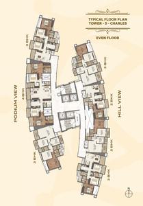 Project Image of 691.69 - 1798.97 Sq.ft 2 BHK Apartment for buy in Paradise Sai World Empire Phase III