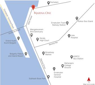 Project Image of 3061 Sq.ft 4 BHK Apartment / Flat for sale in Marine Drive for Rs. 44700000