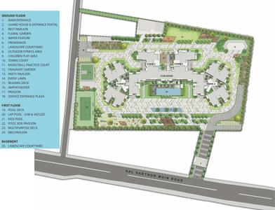 Project Image of 1610.0 - 2787.0 Sq.ft 3 BHK Apartment for buy in DNR Atmosphere