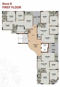 Project Image of 836.89 - 853.04 Sq.ft 3 BHK Apartment for buy in J J Neelkanth Flora