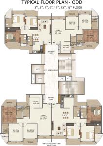 Project Image of 524.0 - 618.0 Sq.ft 2 BHK Apartment for buy in Paradise Sai Icon