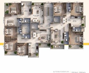Project Image of 1322.0 - 1618.0 Sq.ft 3 BHK Builder Floor for buy in Lifestyle Manorama