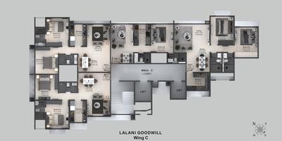 Project Image of 810 Sq.ft 2 BHK Apartment / Flat for sale in Andheri East for Rs. 25100000