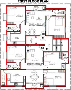 Project Image of 768.0 - 1023.0 Sq.ft 2 BHK Apartment for buy in JKB Royal Orchid