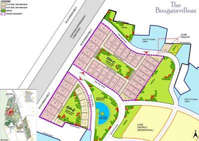 Jaypee Bougainvilleas Layout Plan 1