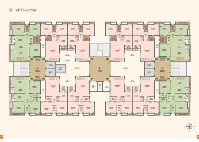 Project Image of 599.66 - 915.0 Sq.ft 2 BHK Apartment for buy in Shri The Iconic World